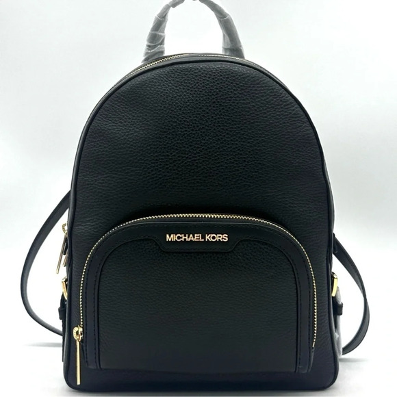 Michael Kors Medium Jaycee Backpack Black - Picture 1 of 12